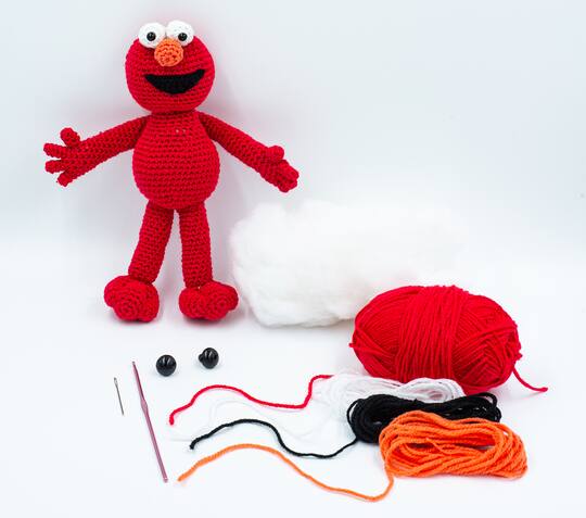 Lion Brand® Elmo Sesame Street Amigurumi Crochet Kit